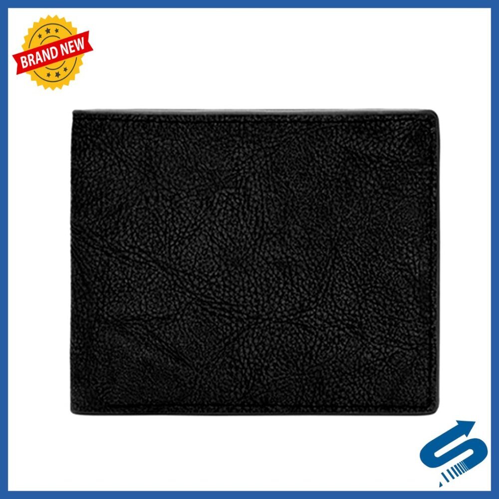 Men's Slim Leather Bifold Wallet Front Pocket Minimalist Organizer